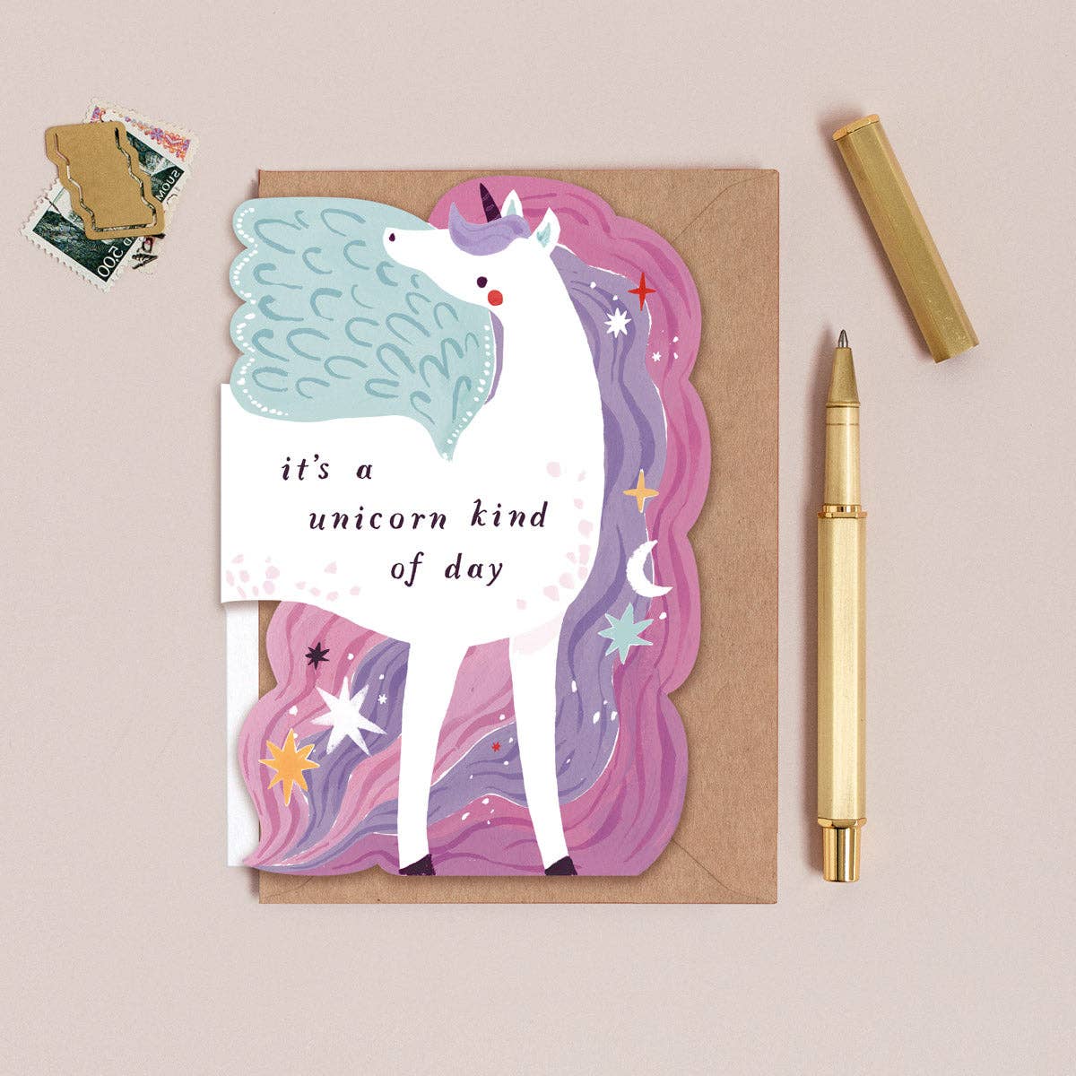 Unicorn Birthday Card | Kids Birthday Card | Childrens Cards