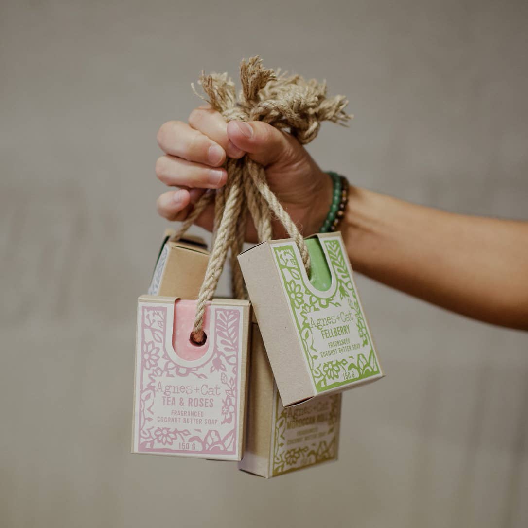Japanese Bloom Soap On A Rope - 150g