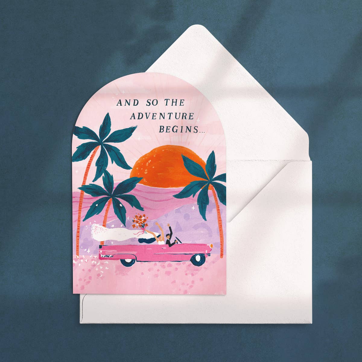Adventures Wedding Card - Sister Paper