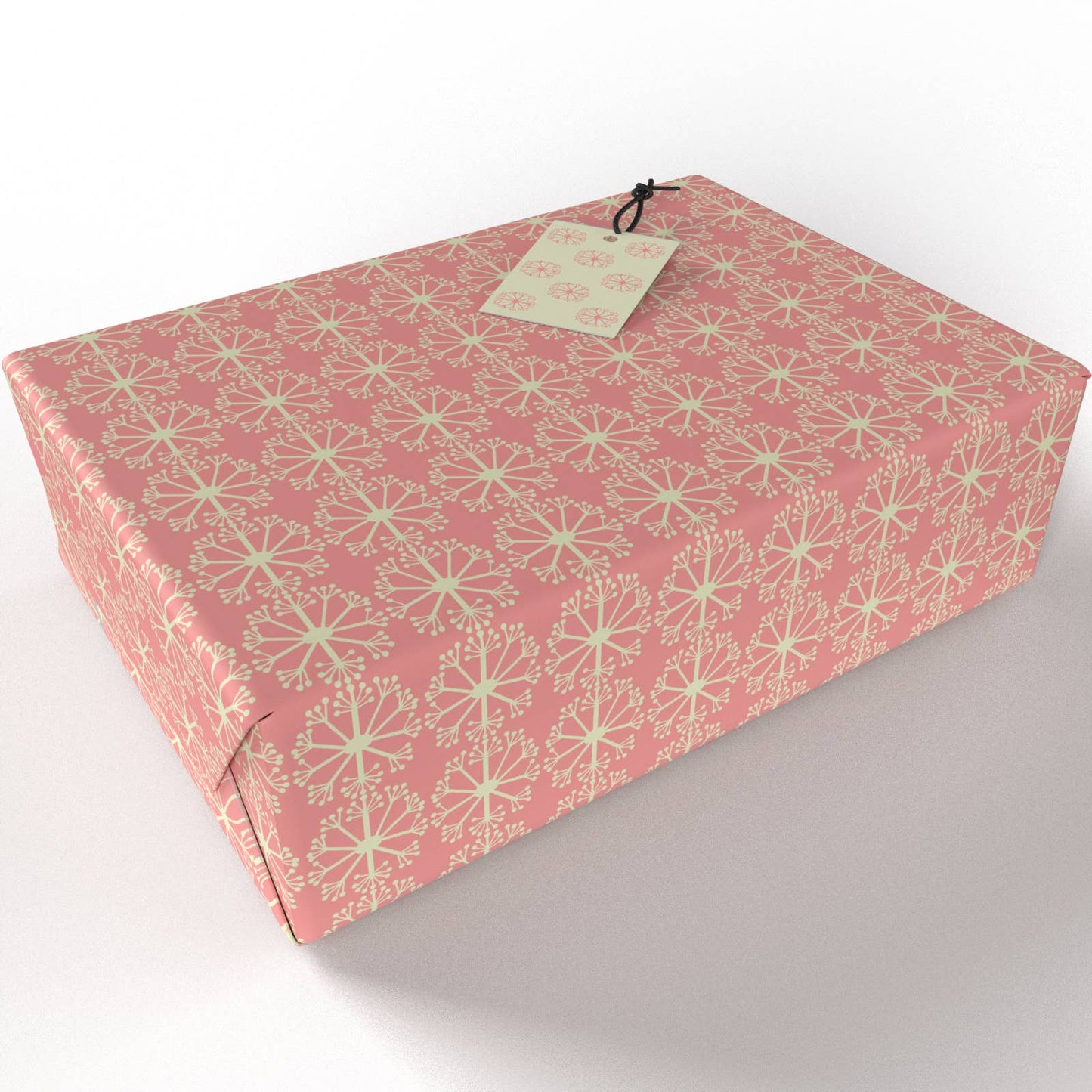 Pink Ditsy Ditsy Wrapping Paper • ECO Friendly • UK Made