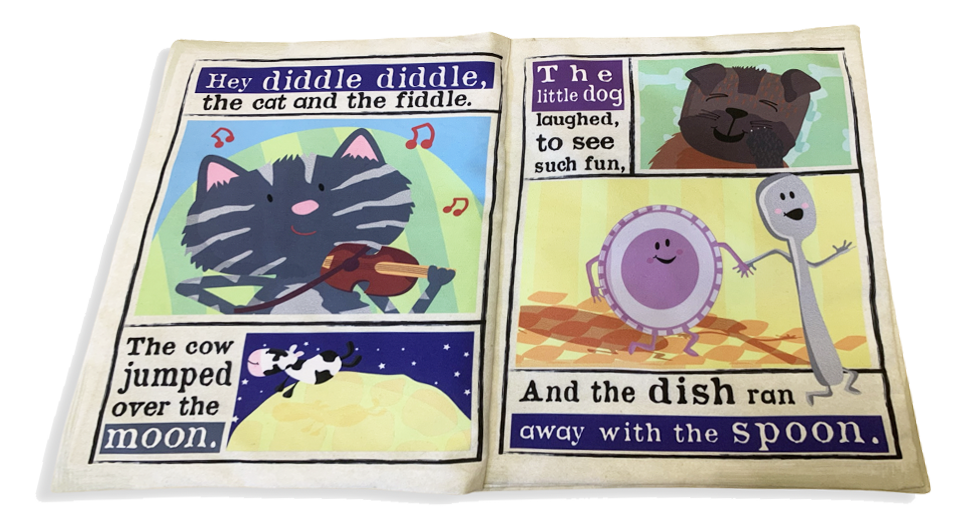 Nursery Times Crinkly Newspaper - Nursery Rhymes 1