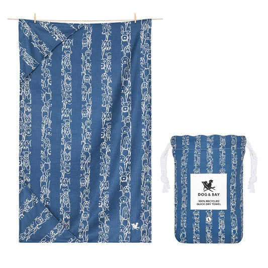 Dog Towel Puppy Party - Medium