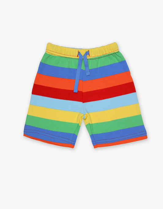 Organic Multi Stripe Shorts: 1-2y / 92cm