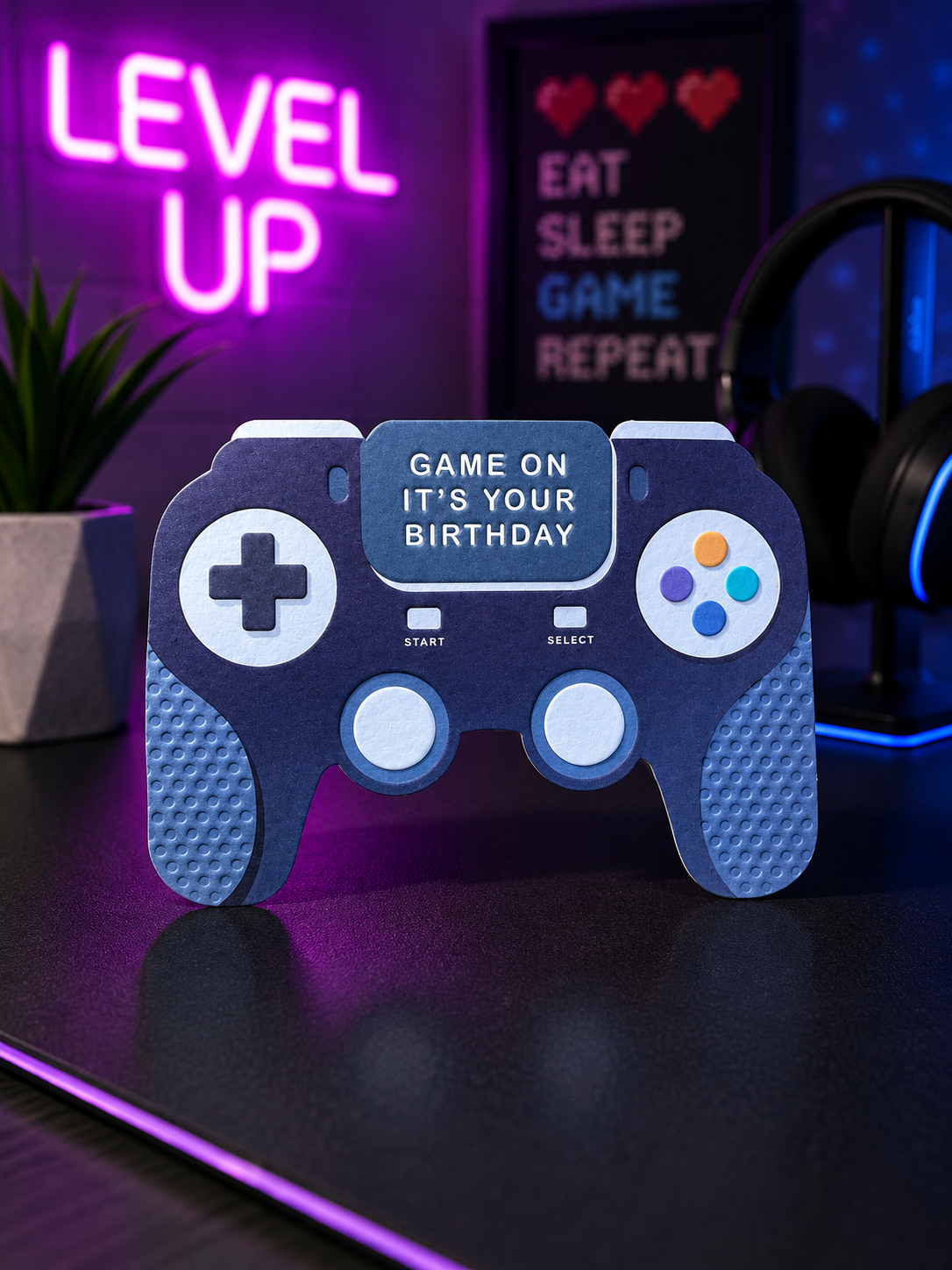 Happy Birthday Gaming Card