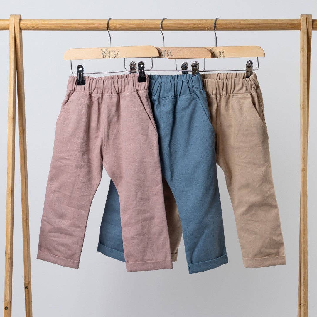 Trousers: Dusty Pink / 4-5y