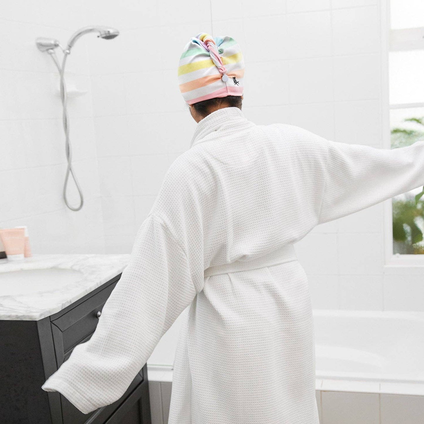 Dock & Bay Hair Wraps - Unicorn Waves (New Box) - GRS Certified: One Size