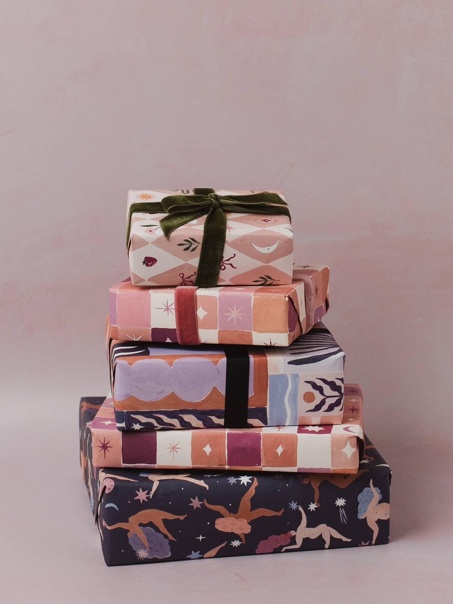 Studio Abstract Gift Wrap | Luxury Wrapping Paper Sheets