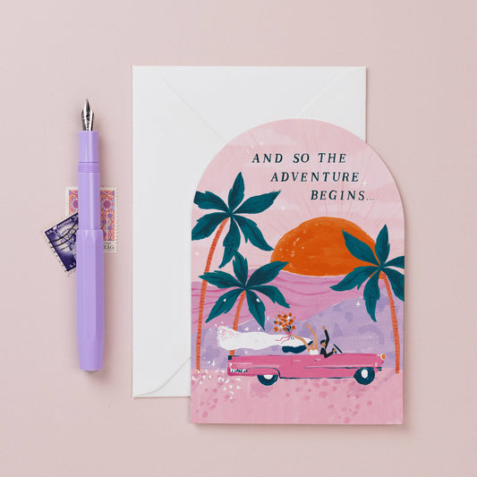 Adventures Wedding Card - Sister Paper