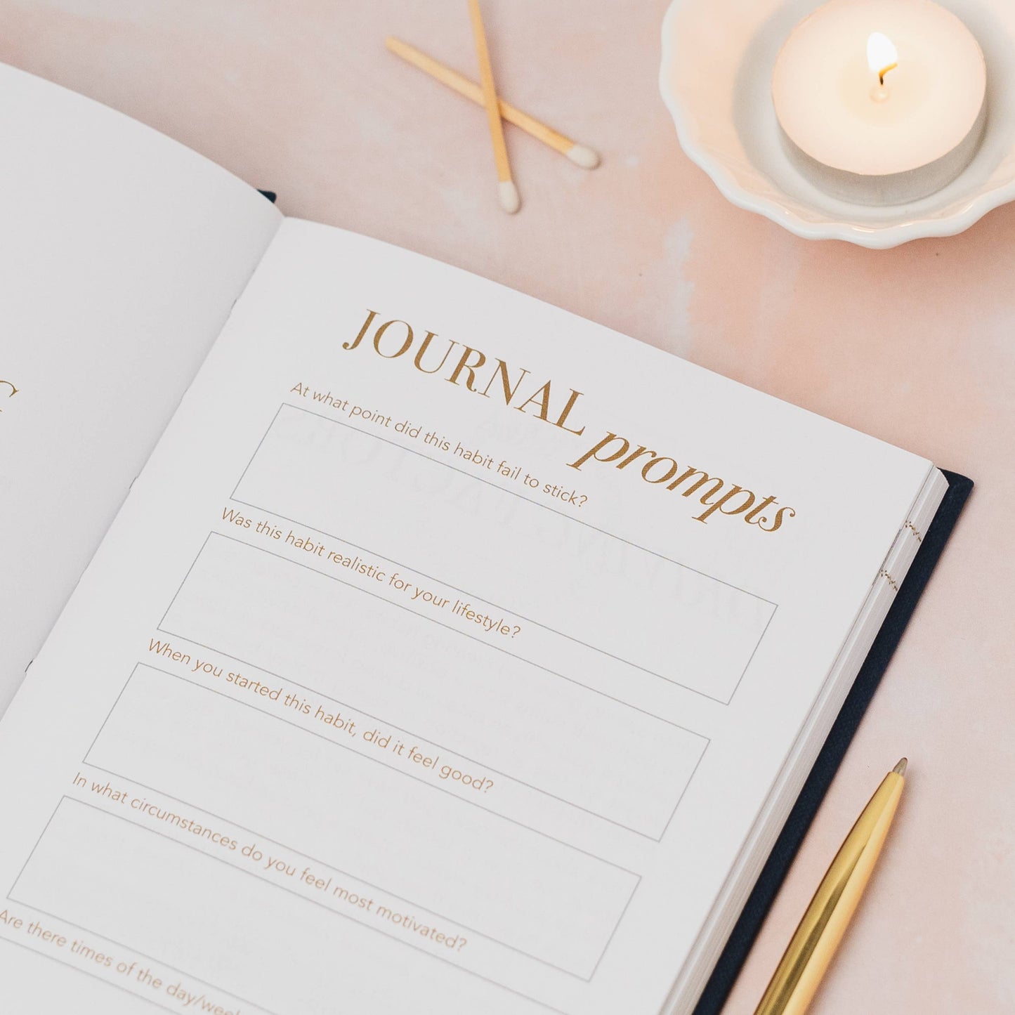 Habit Notes: Daily Habit Tracking Journal | Self-Improvement