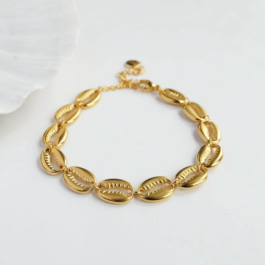 Augusta - Cowrie Shell Bracelet