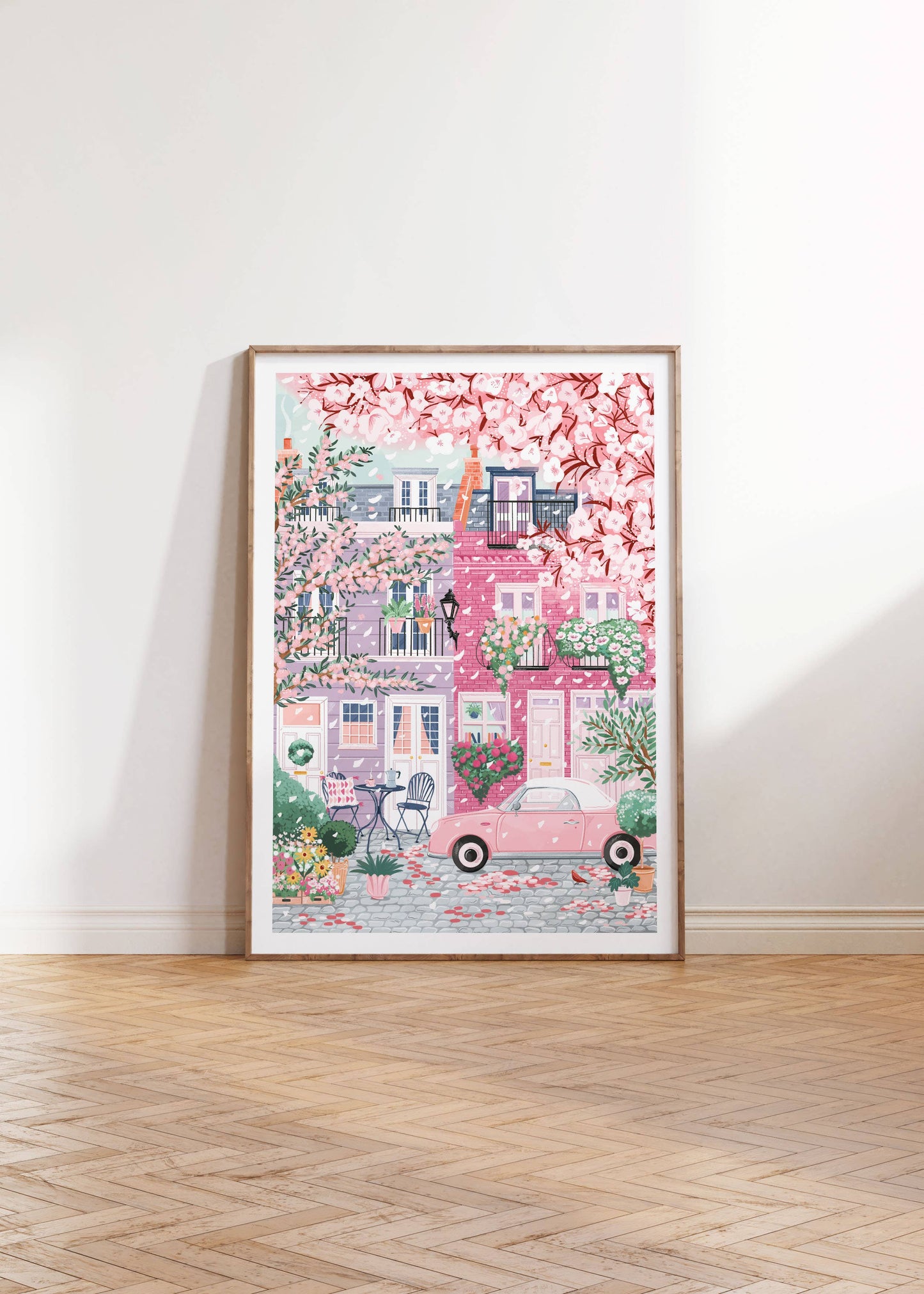 Notting Hill, London Print: A3
