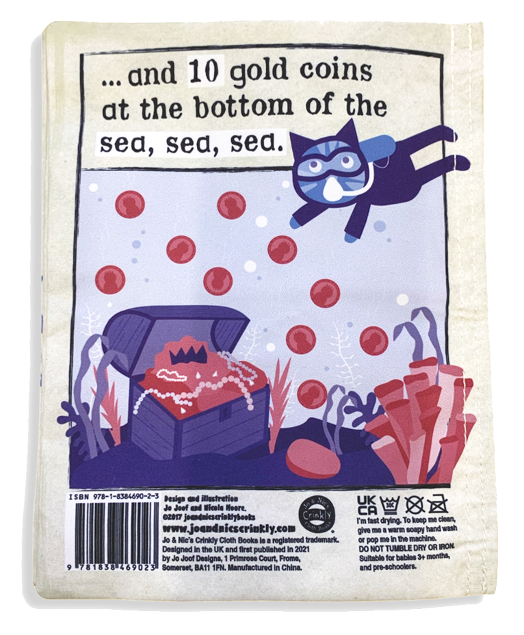 Nursery Times Crinkly Newspaper - Sailor Went to Sea