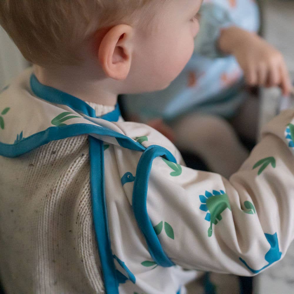 Coverall Feeding Bib Dinosaur