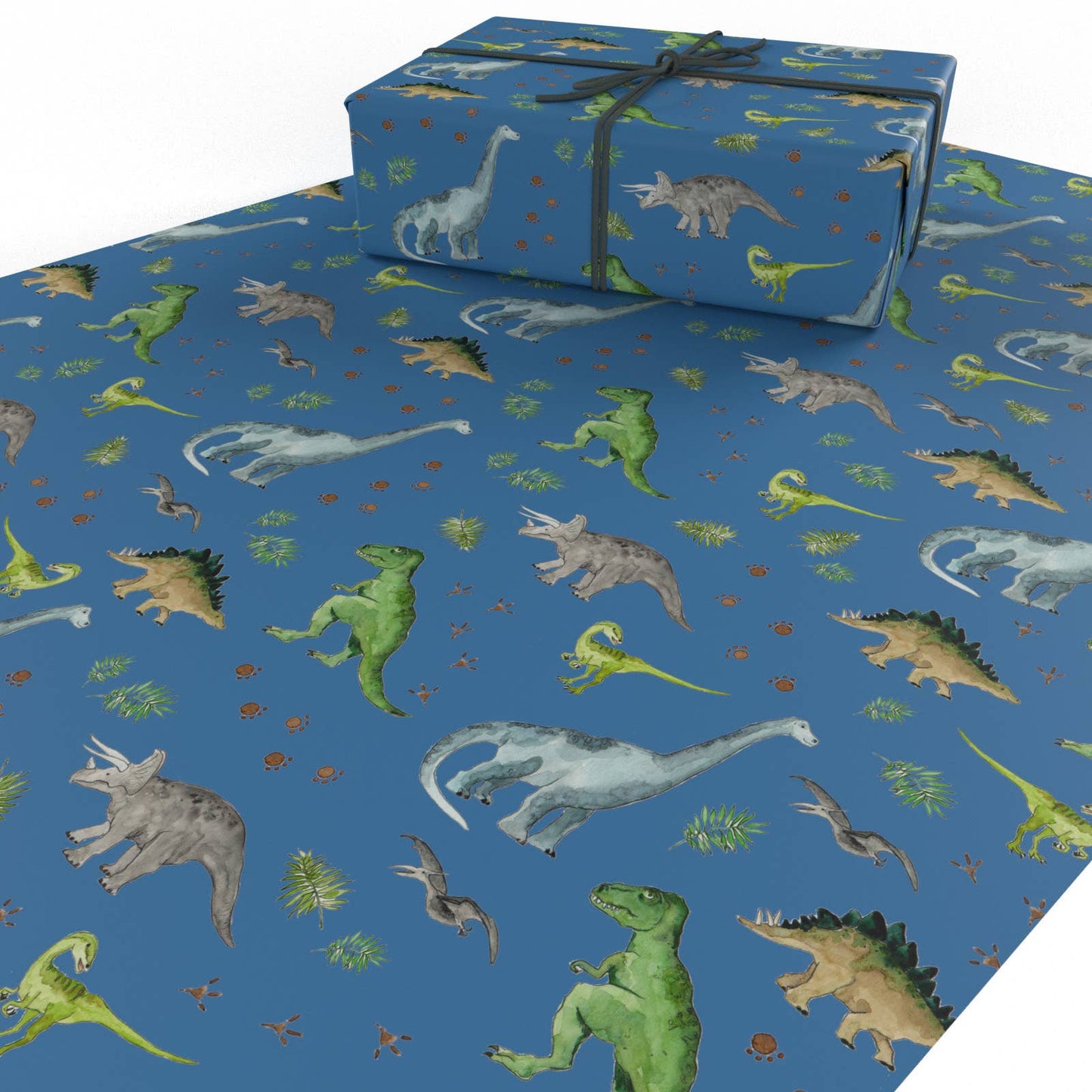 Childrens Blue Dinosaurs  • ECO Friendly  • UK Made