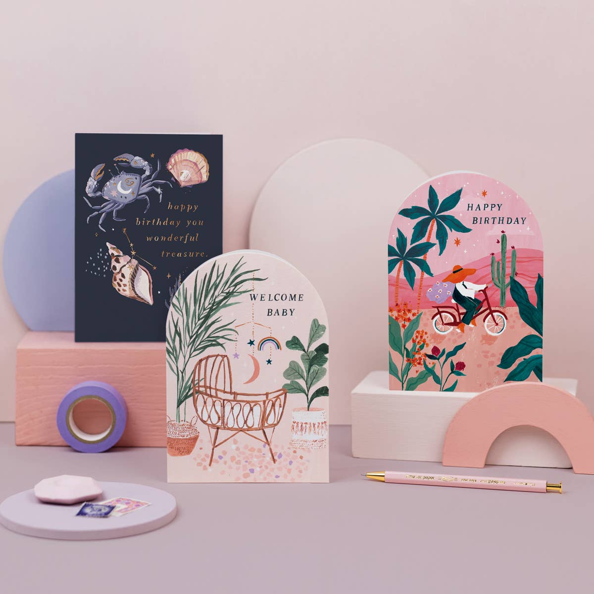 Treasure Zodiac Birthday Card - Sister Paper