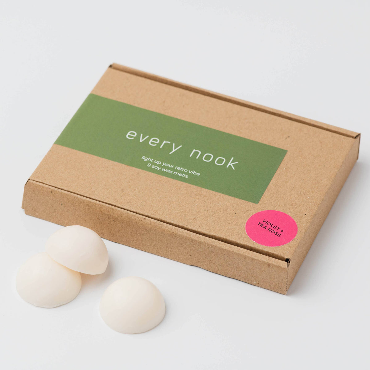 Every nook soy wax melts: Violet + Tea Rose