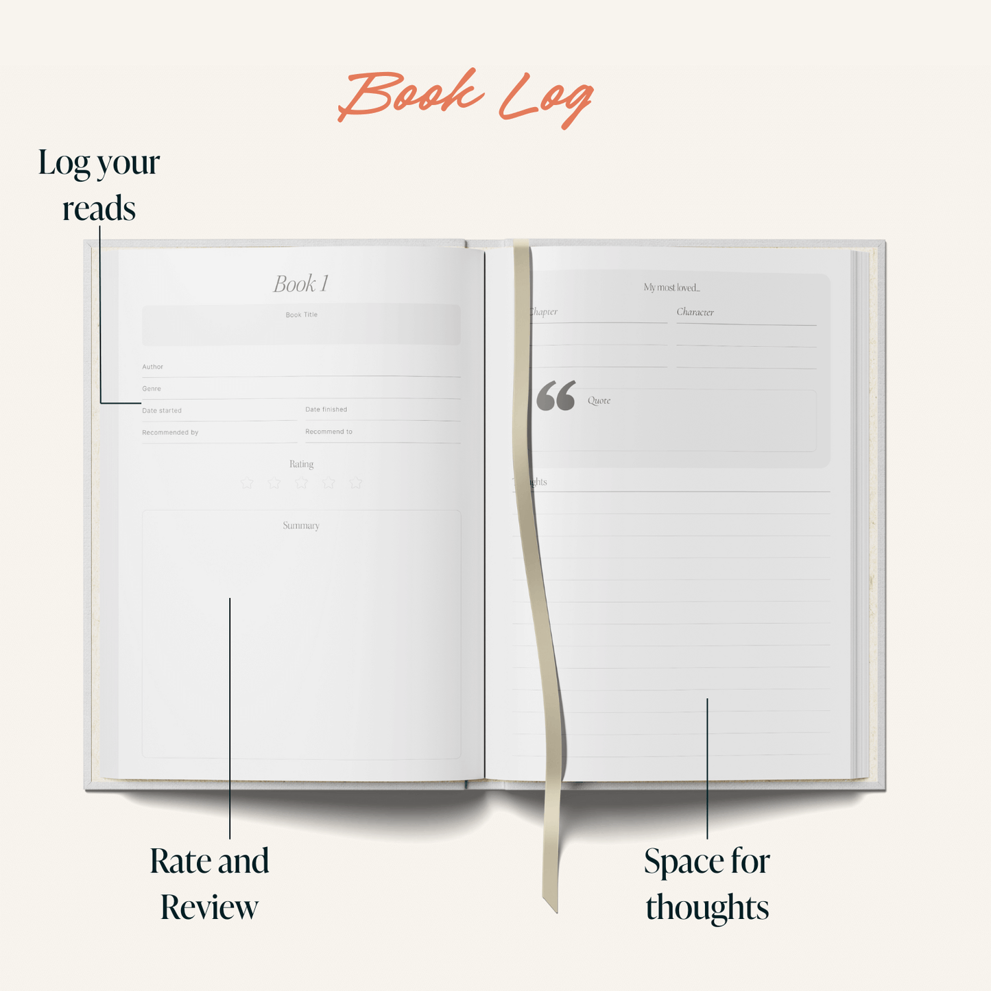 Reading Journal - In My Reading Era