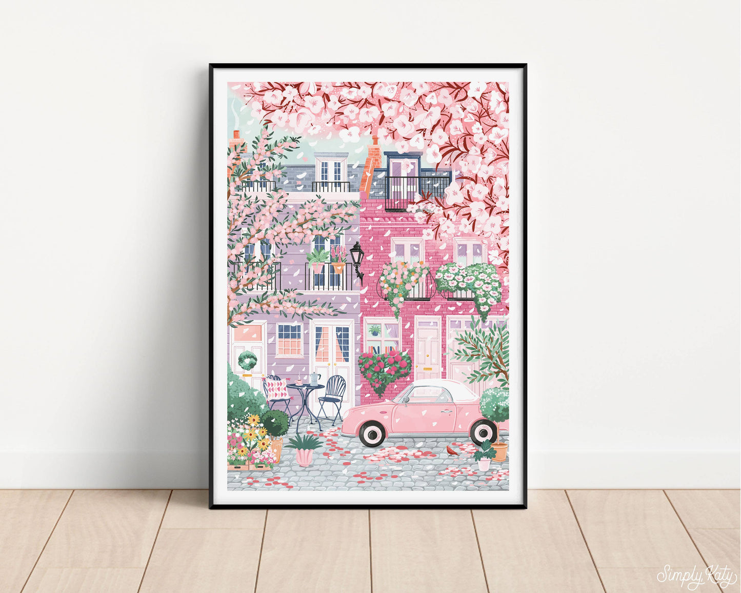 Notting Hill, London Print: A3