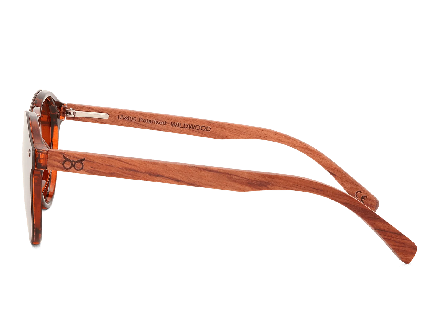 Côte d'Azur - Stylish Rosewood Sunglasses