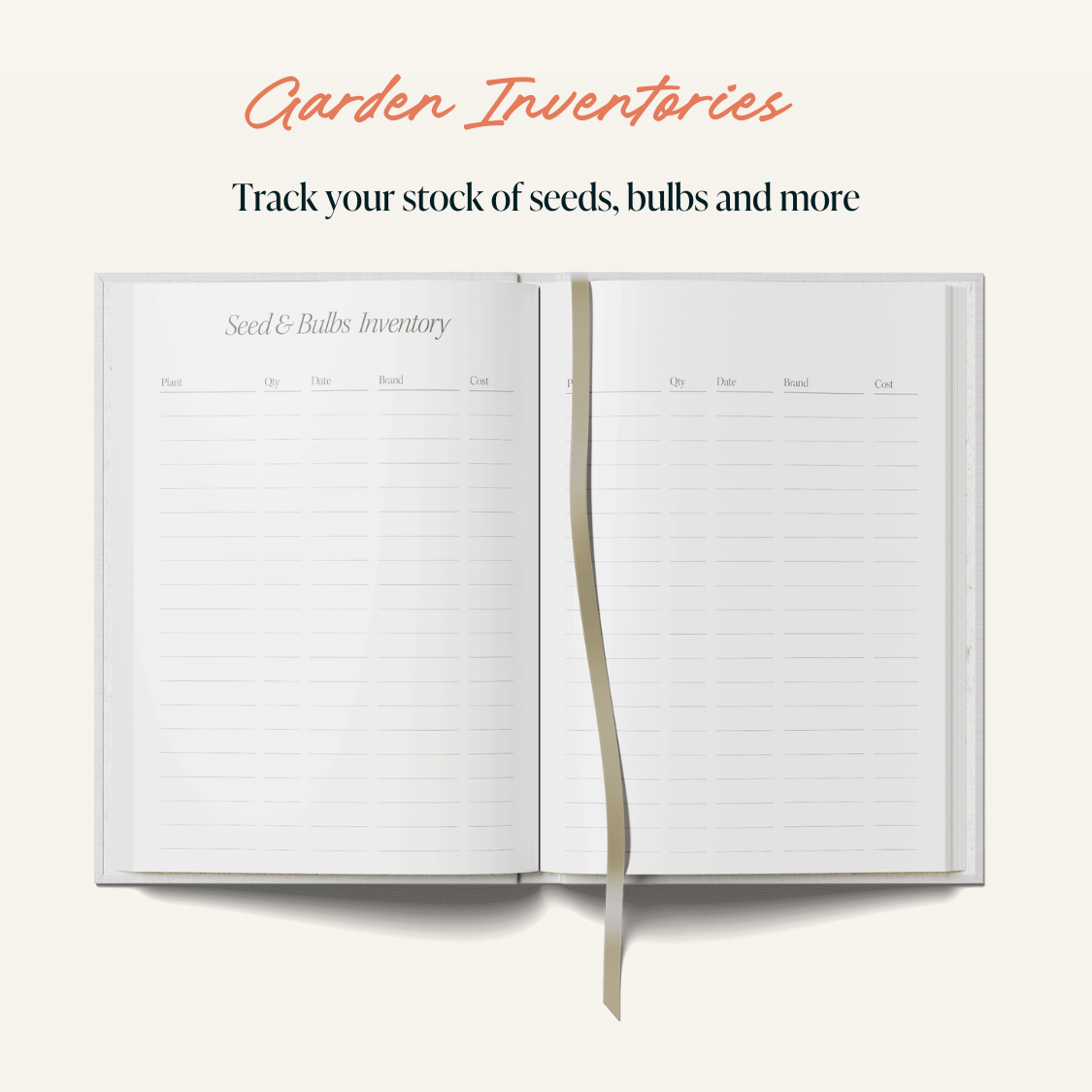 Gardening Guided Journal Bloom | Hardcover Planner | A5