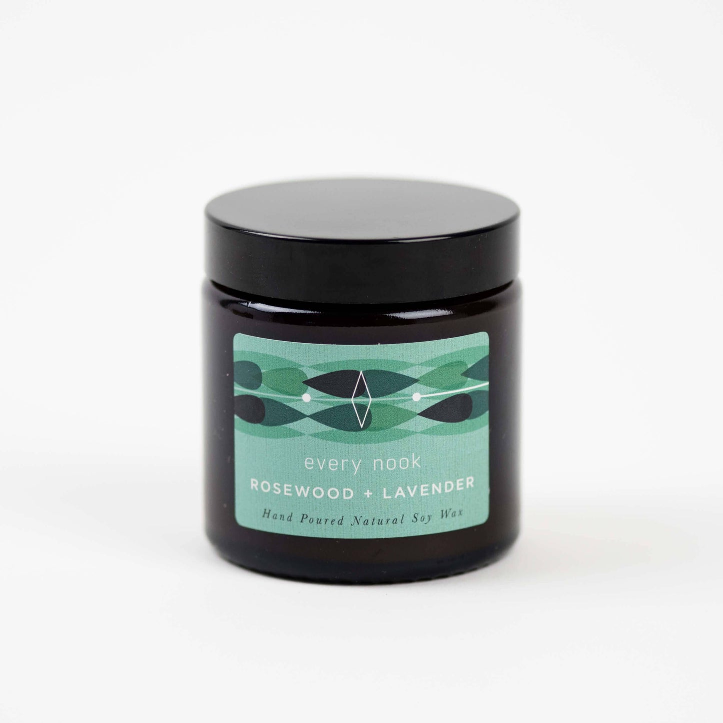 Rosewood + Lavender soy scented candle: Large