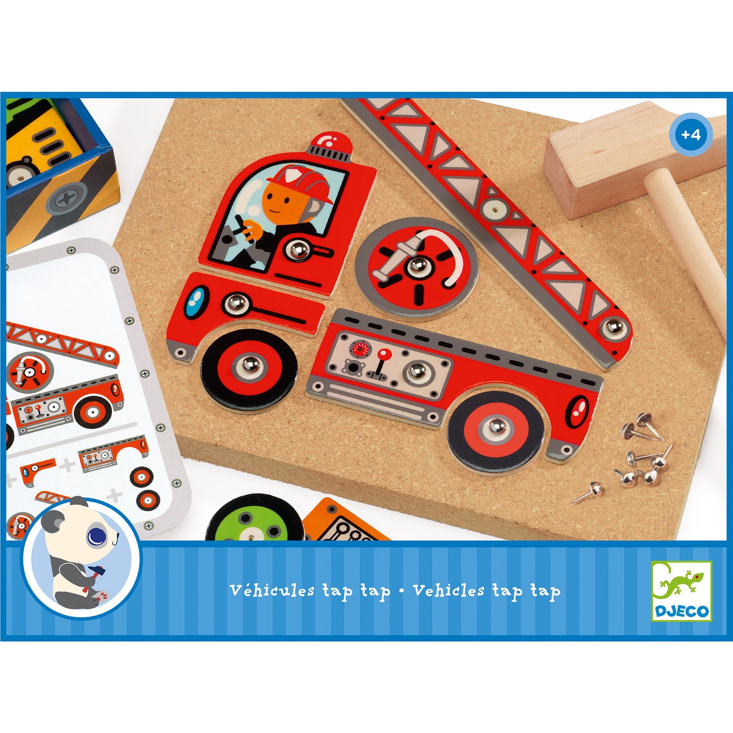 Djeco Tap Tap - Vehicles