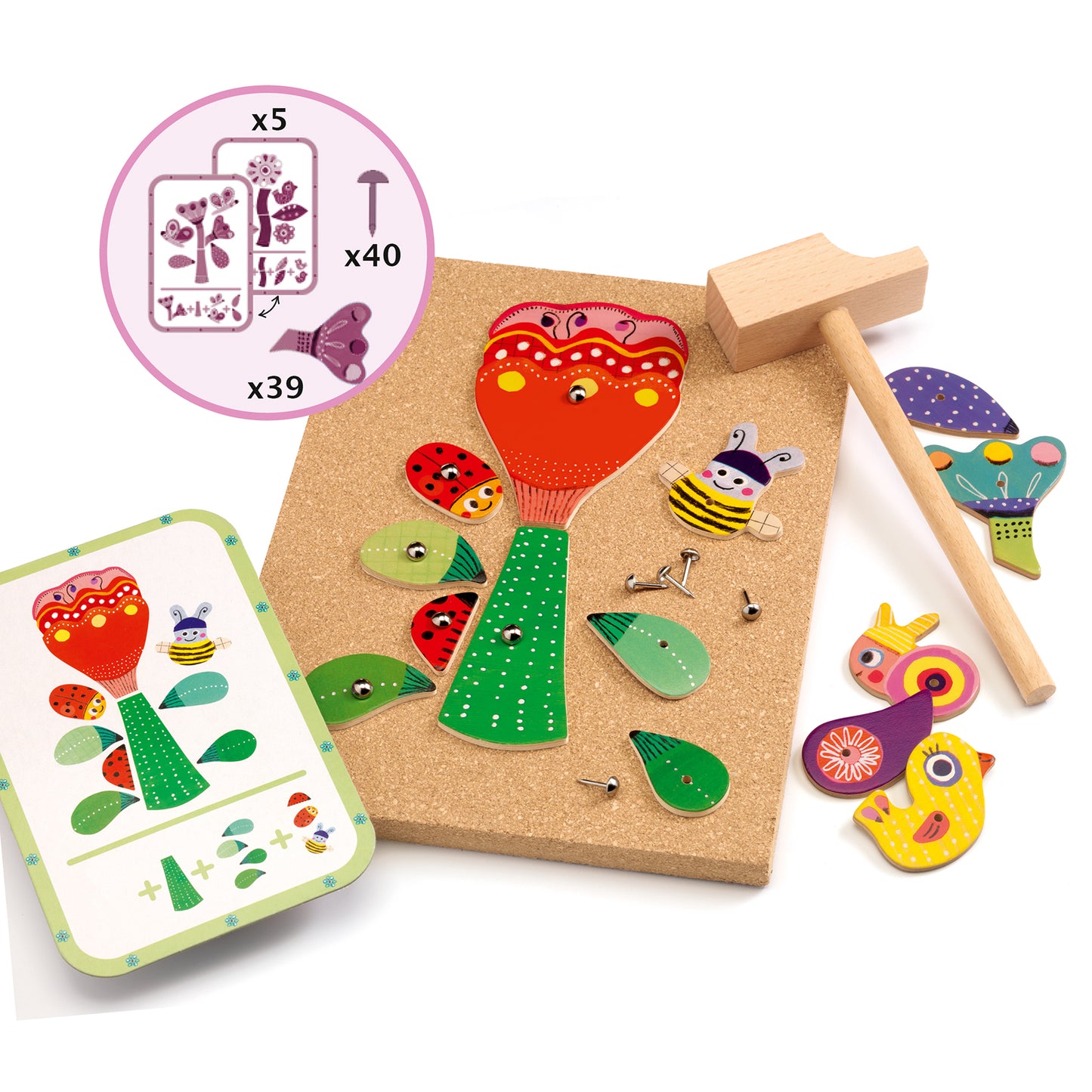 Djeco Tap Tap - Flowers
