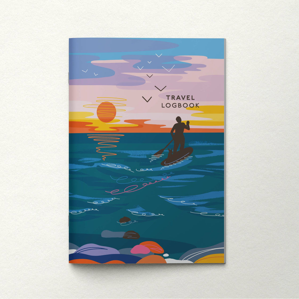 Travel Logbook Paddleboarding - Adventure Journal
