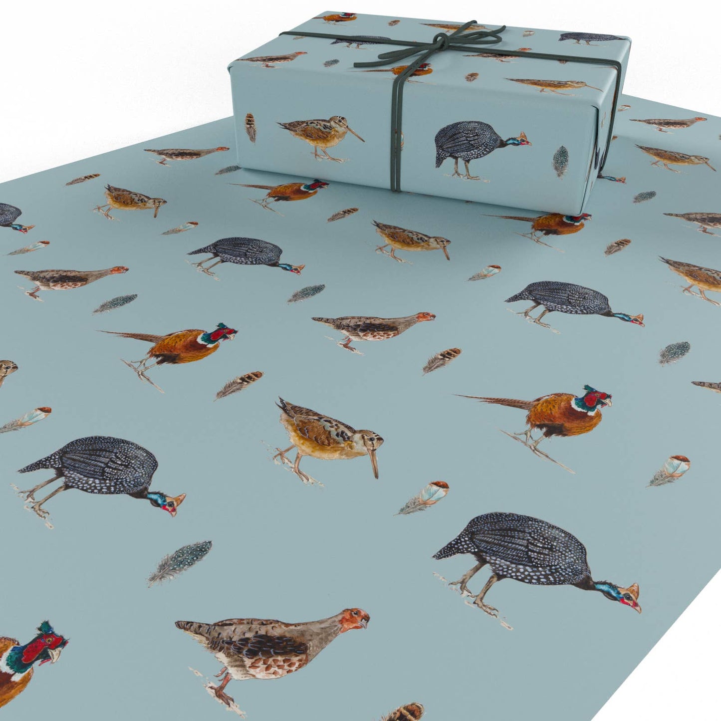 Game Birds Wrapping Paper • ECO Friendly • UK Made
