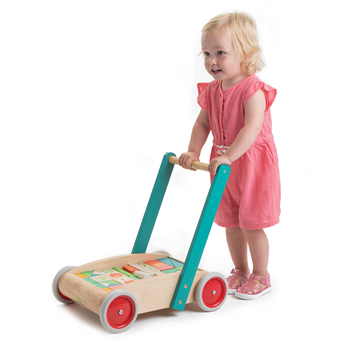 Baby Block Walker Trolley