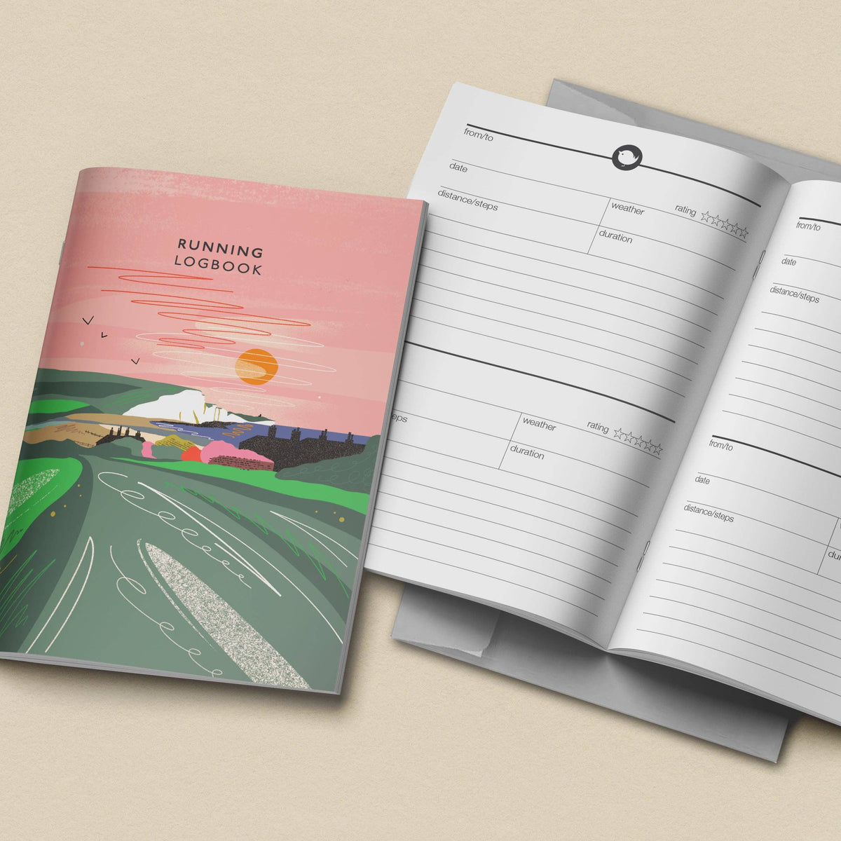 Running logbook - golden hour