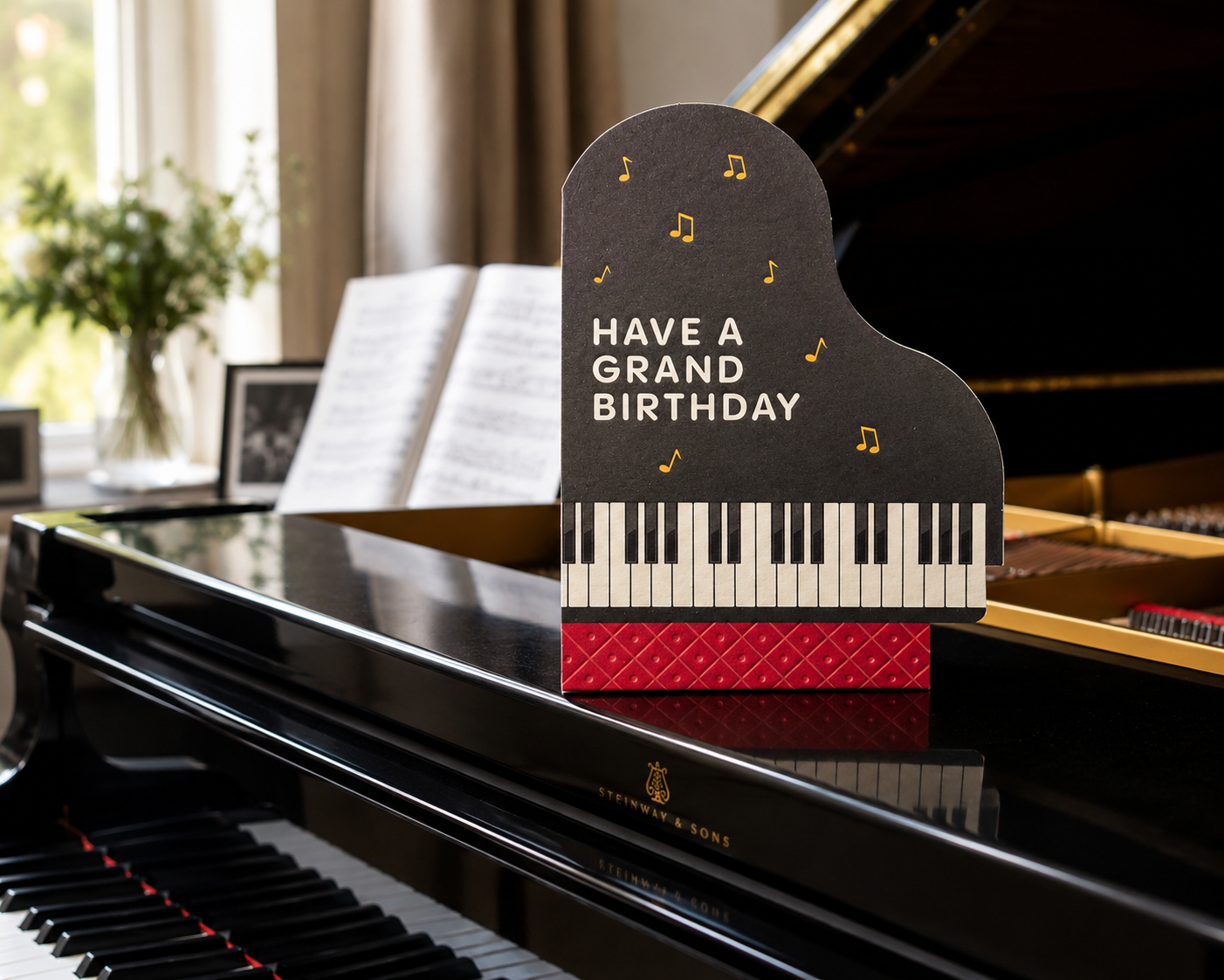 Piano (birthday) Card