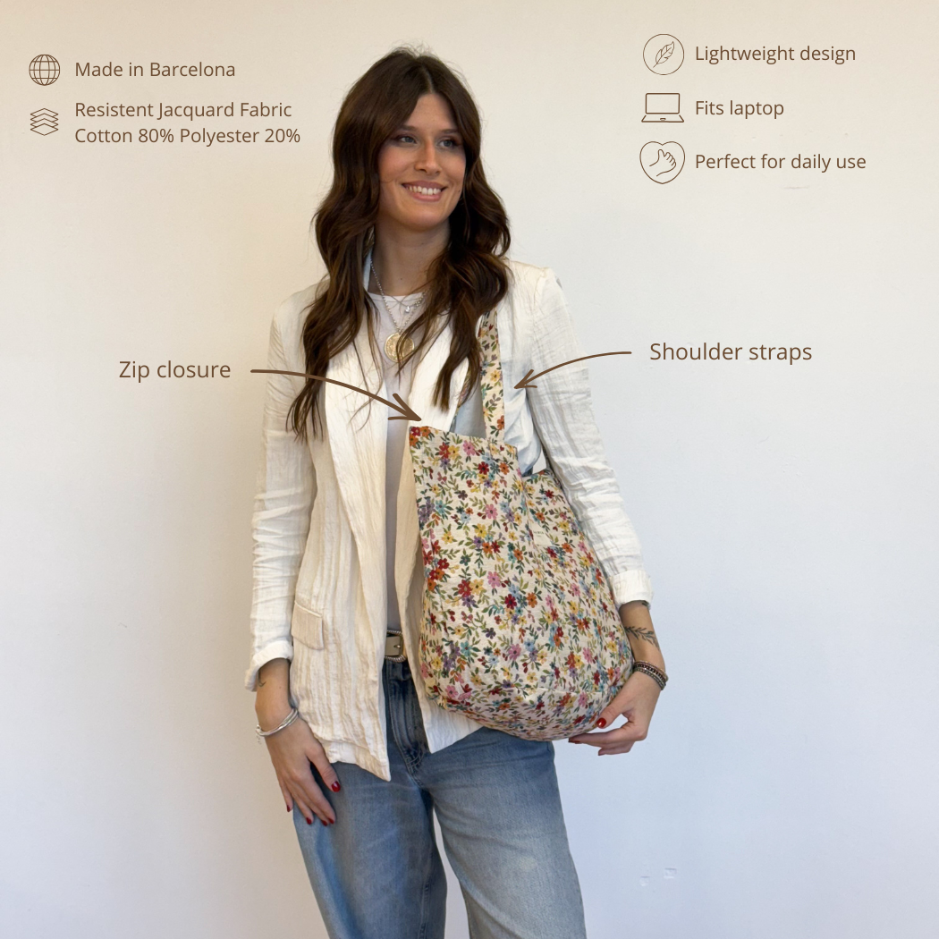 Large Blum Zipper Bag