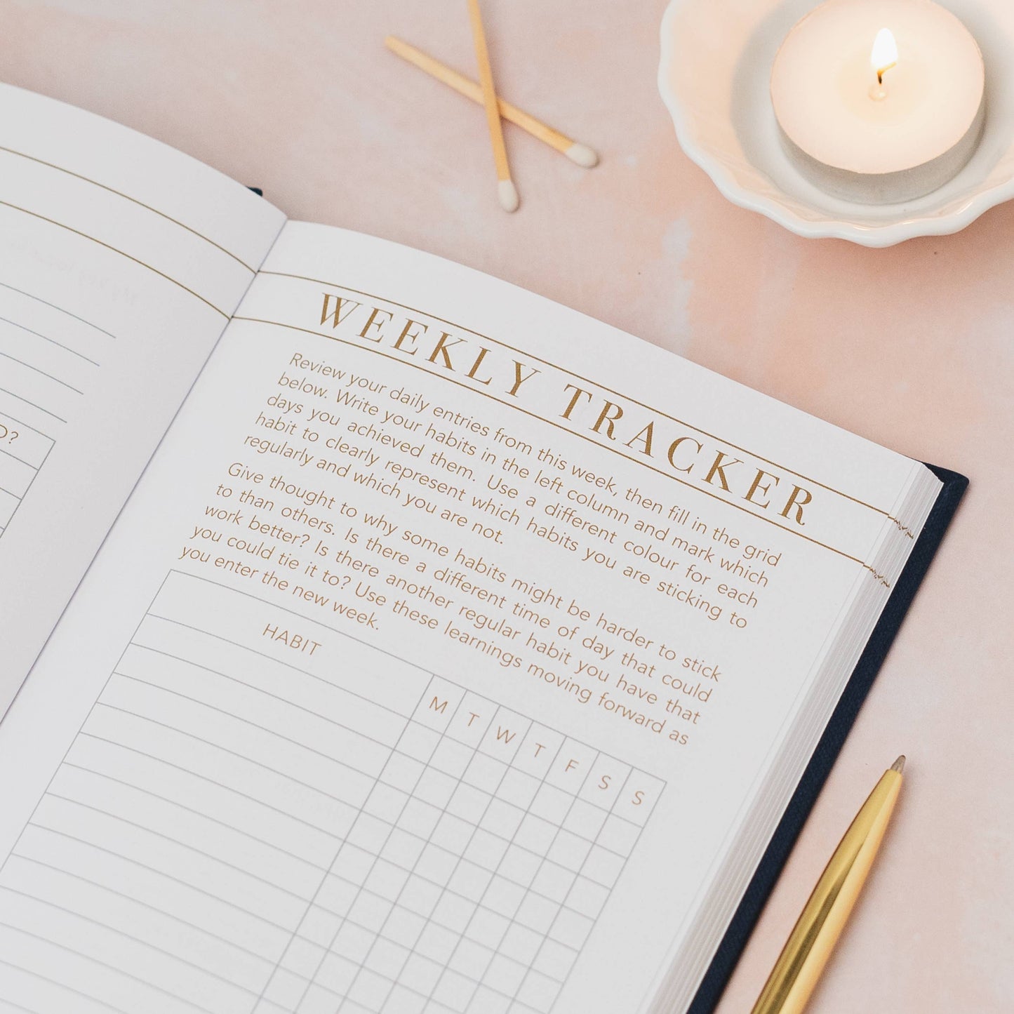 Habit Notes: Daily Habit Tracking Journal | Self-Improvement