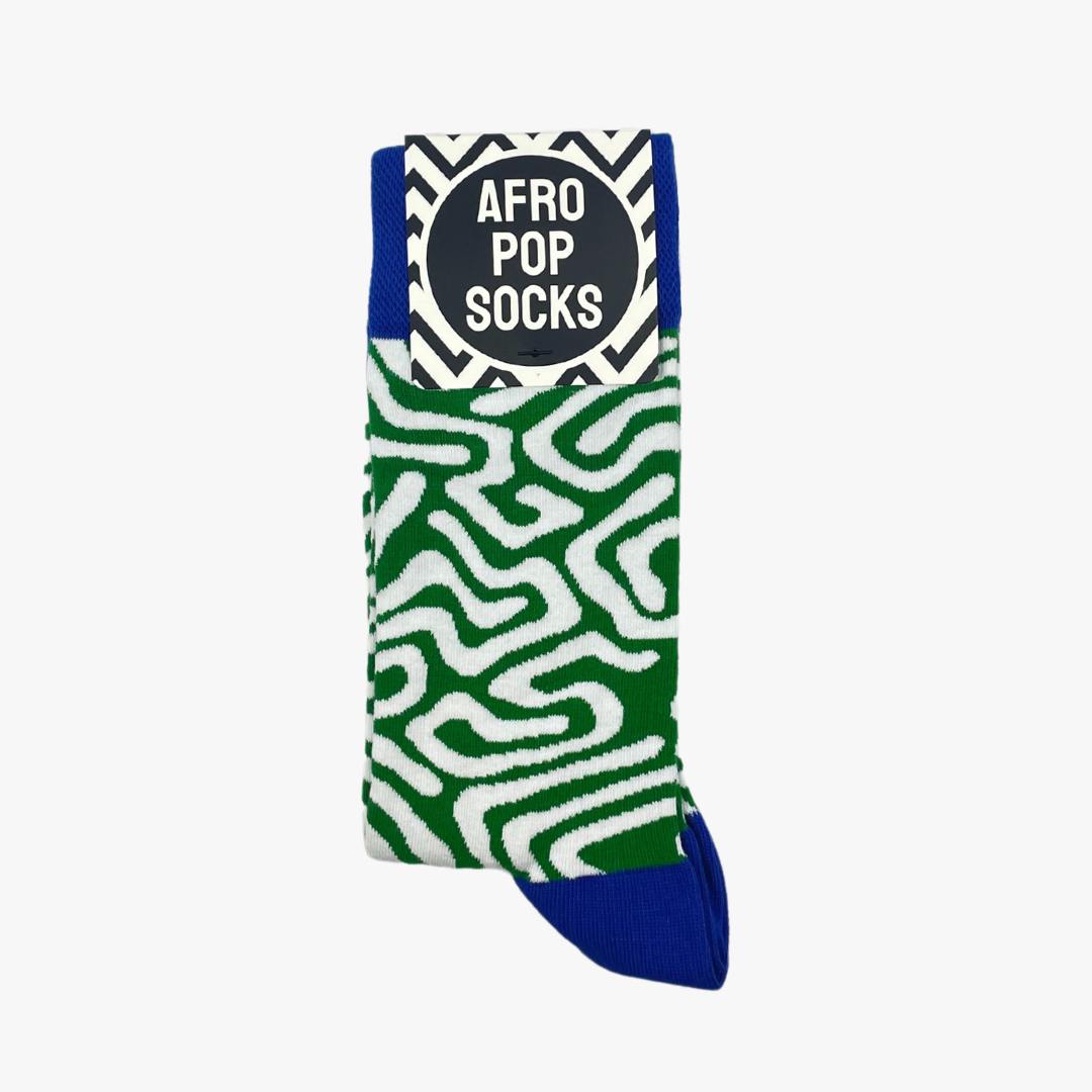 Roots Green Socks: M