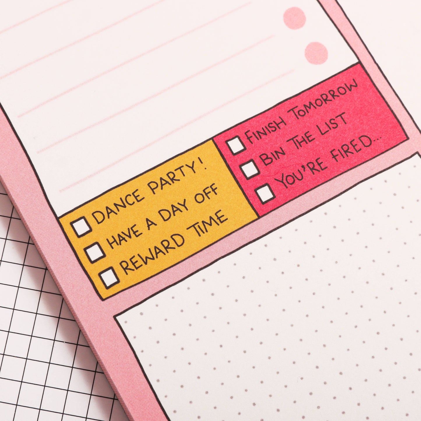 A5 notepad - daily planner - it’s a plan