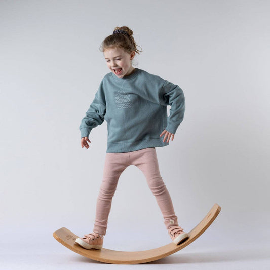 Sweatshirt | Blue Sunrise: Steel Blue / 2-3y