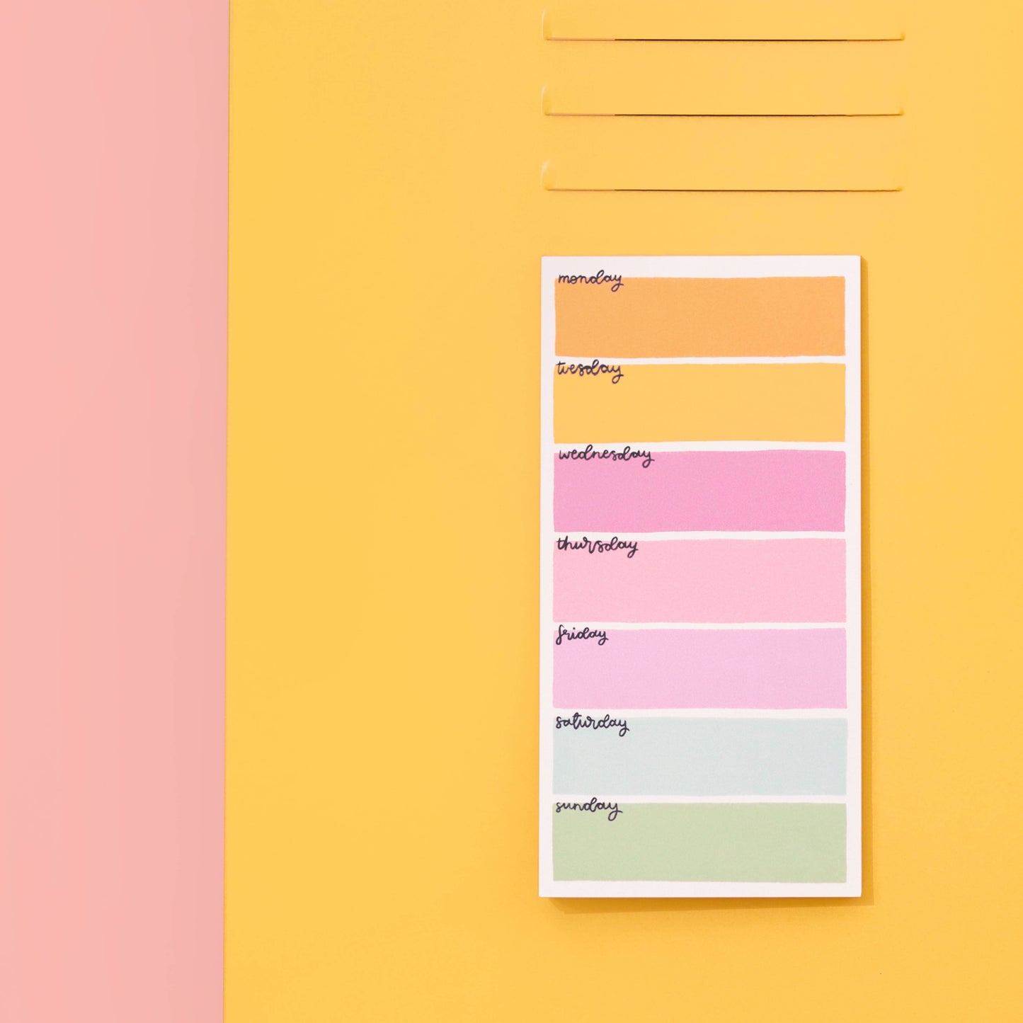 To do list - colourful days