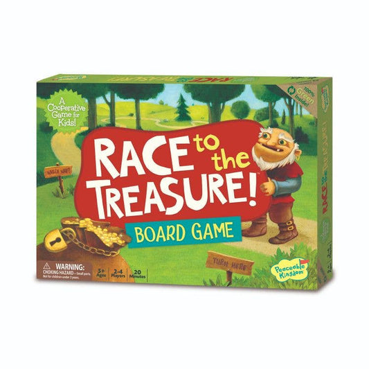 Cooperative Game - Peaceable Kingdom Race To The Treasure