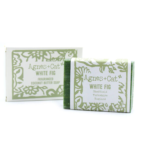 140g Coconut Butter Soap - White Fig