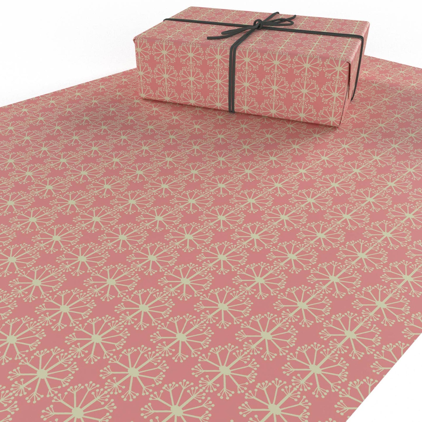 Pink Ditsy Ditsy Wrapping Paper • ECO Friendly • UK Made
