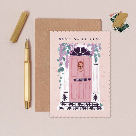 Door New Home Card | New Home Housewarming Greeting Cards