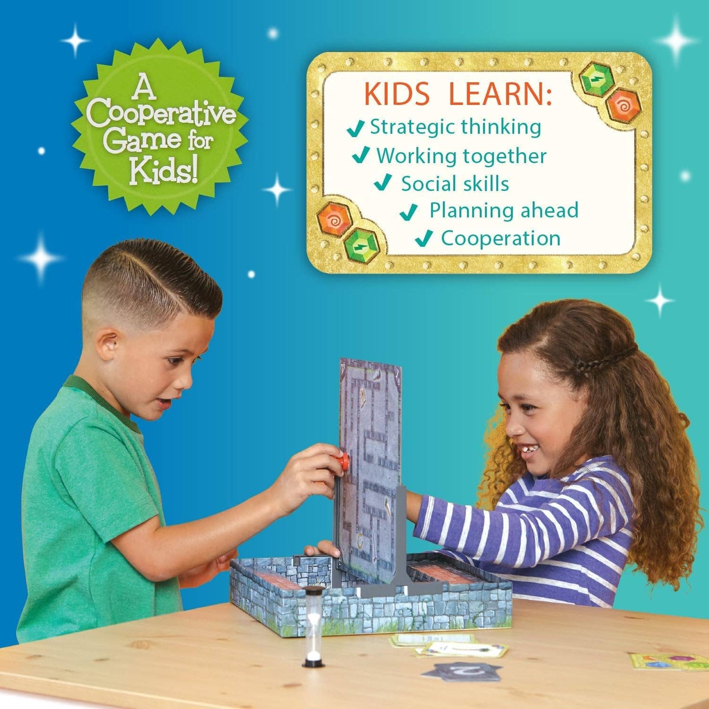 Cooperative Game - Peaceable Kingdom Gnomes At Night