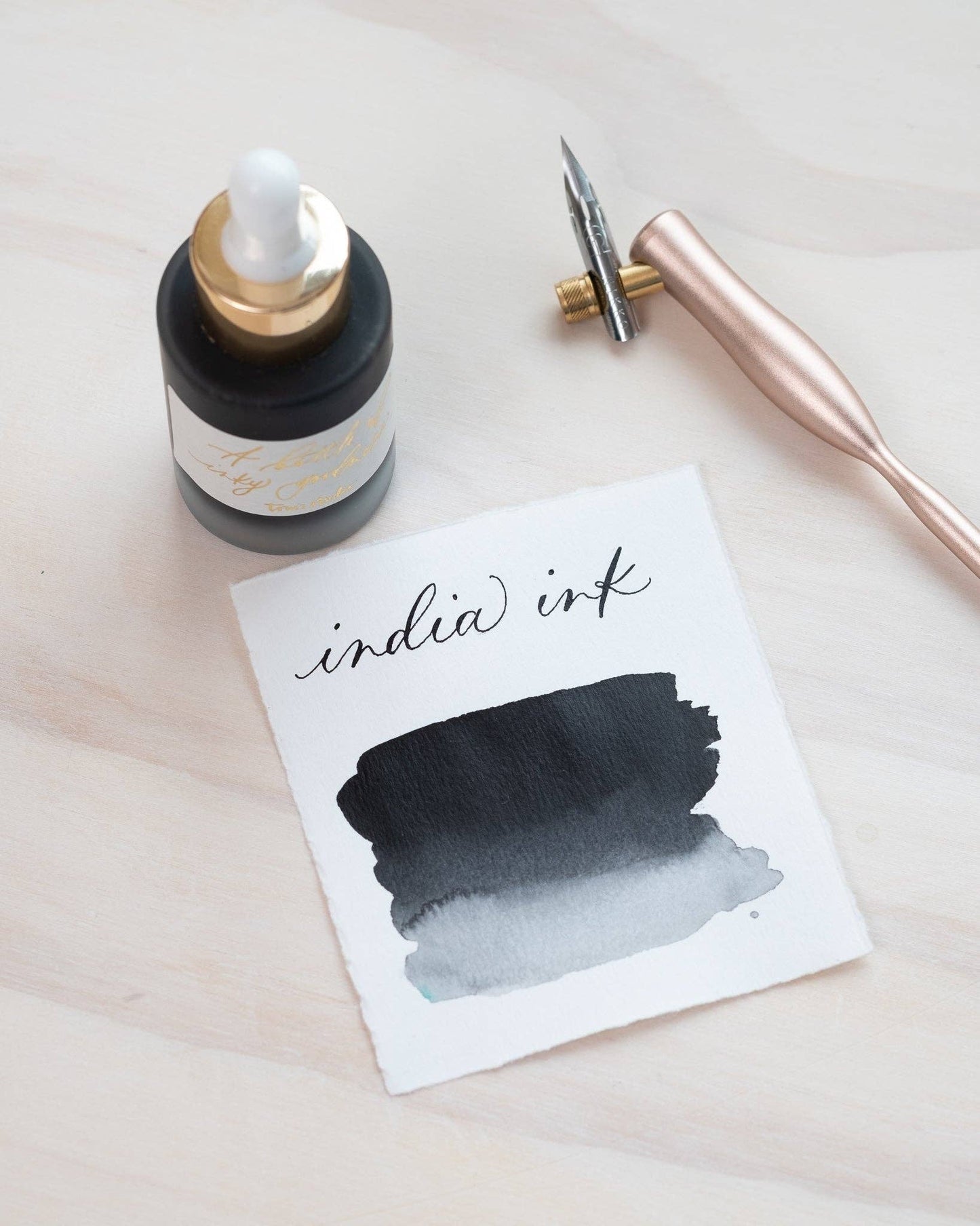 Black India Ink