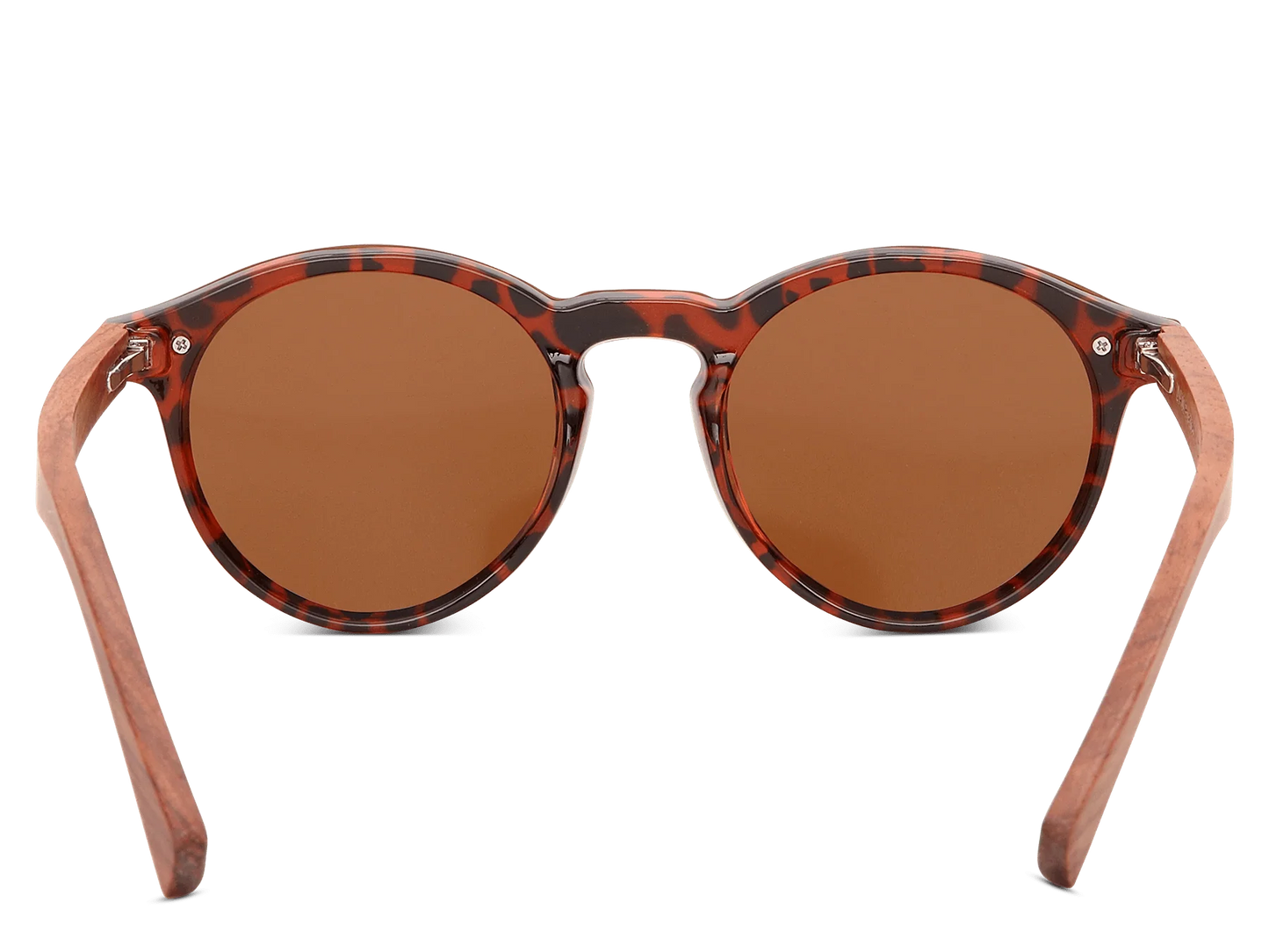 Côte d'Azur - Stylish Rosewood Sunglasses