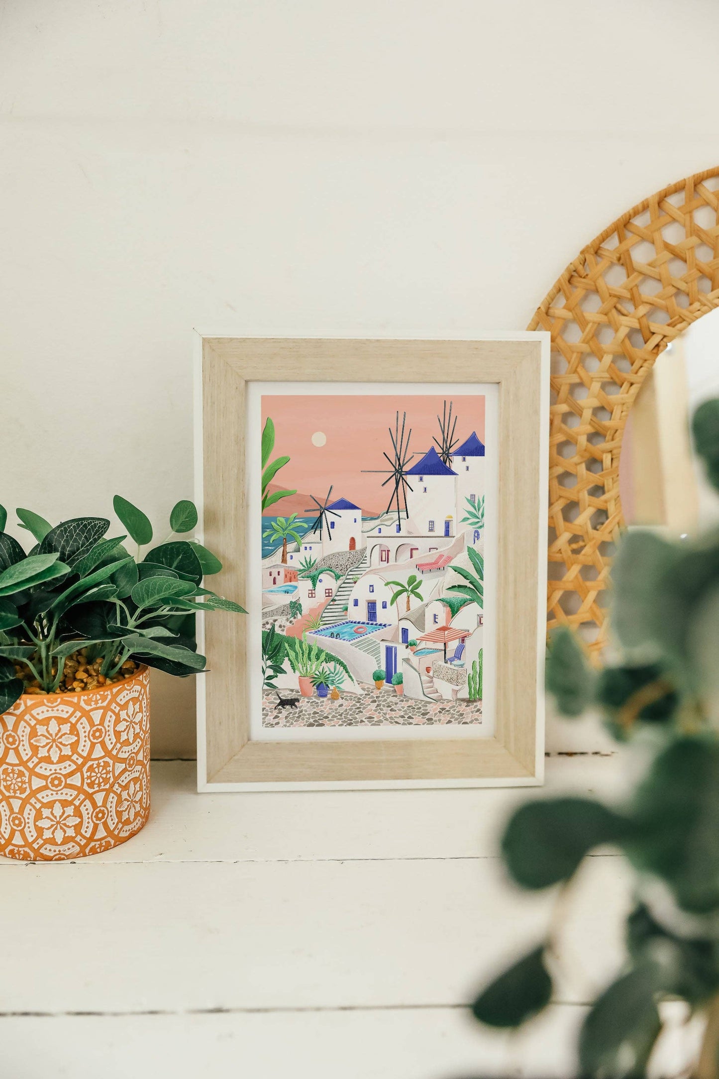 Mykonos Print: A3