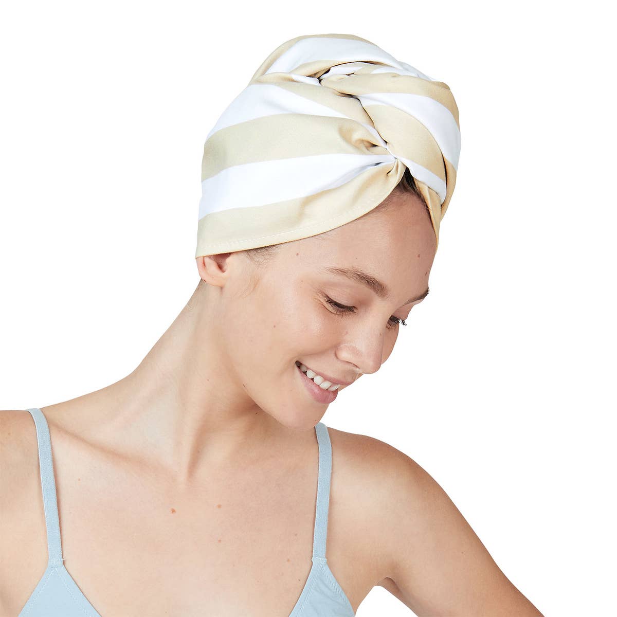 Dock & Bay Hair Wrap - Quick Dry Hair Towel - Bora Bora Beige / One Size