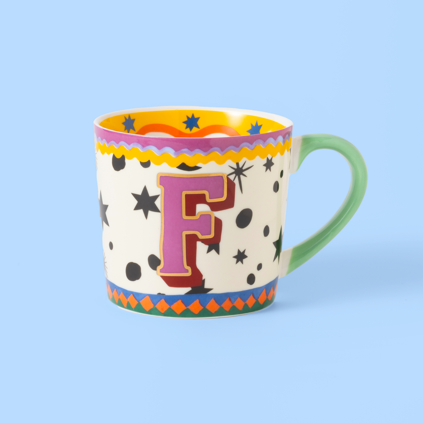 Alphabet Mug: S