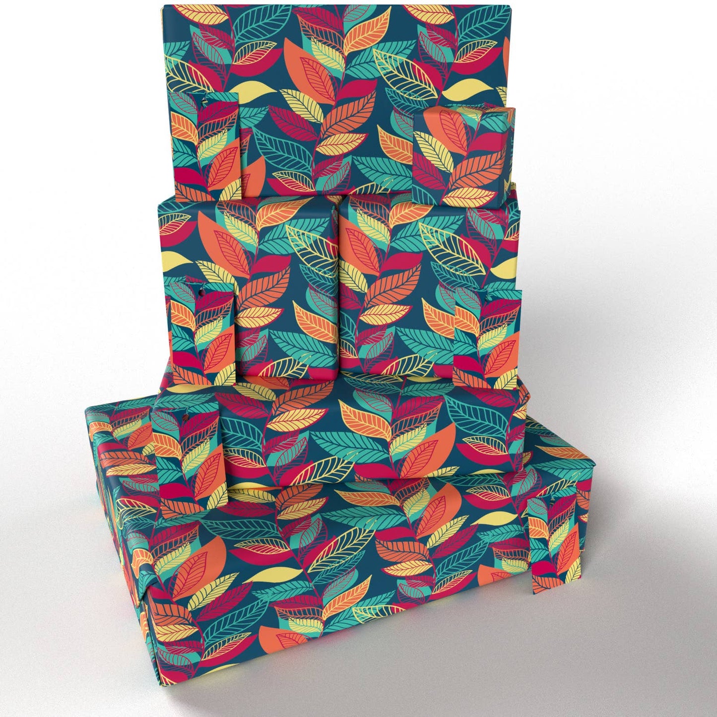 Autumn Leaves Wrapping Paper • ECO Friendly • UK Made