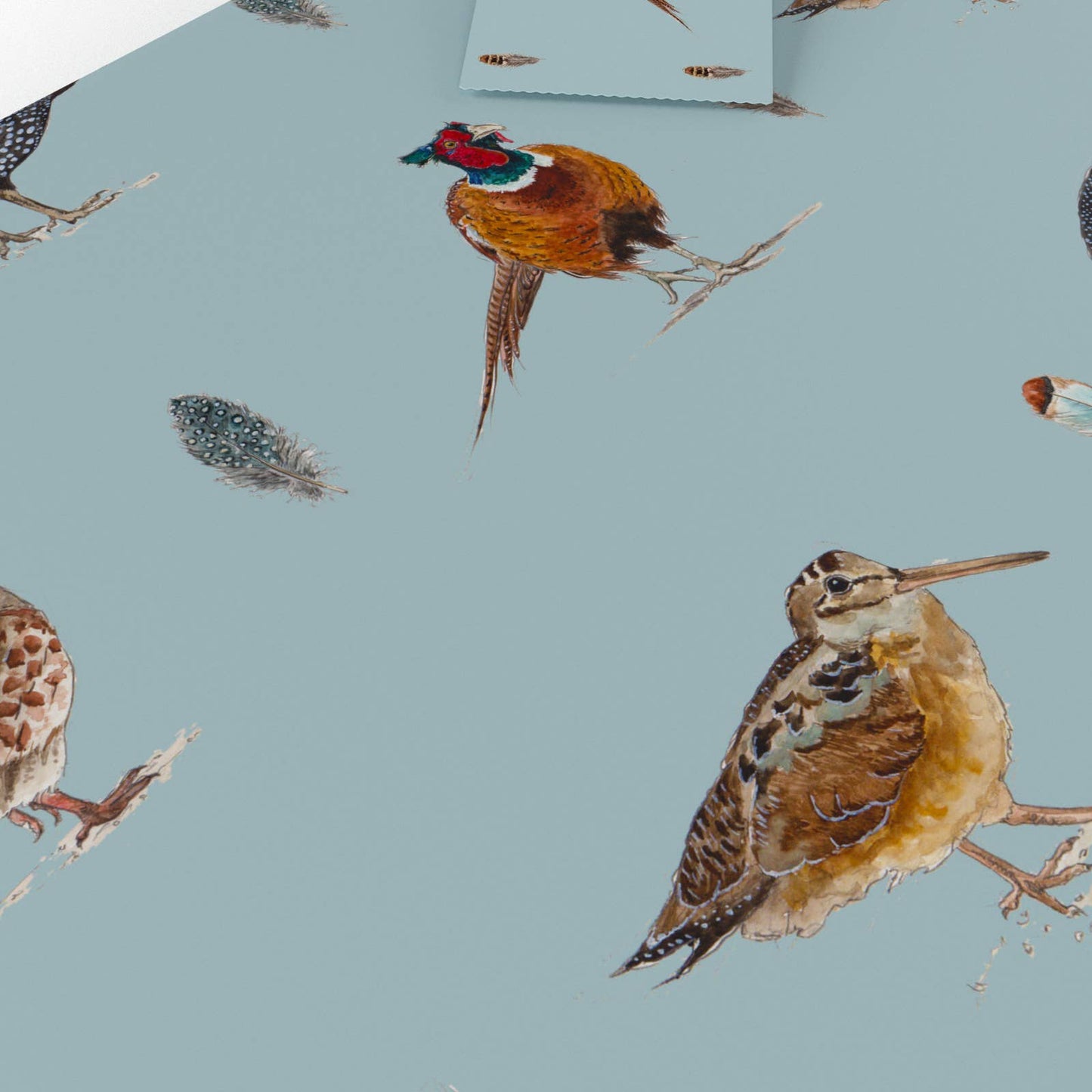 Game Birds Wrapping Paper • ECO Friendly • UK Made